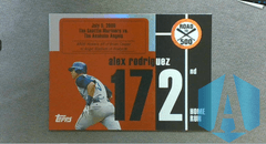 2007 Topps Road to 500 #172 Alex Rodriguez Mariners